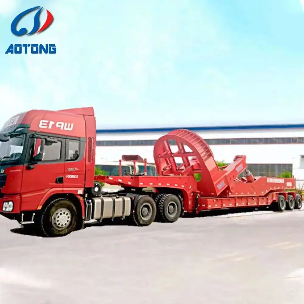 Heavy Duty Multi Axles 78m wind turbine blades trailer for sale/56-78m wind turbine blades trailer for sale