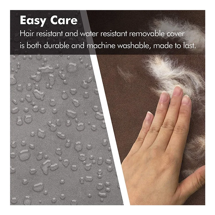 Роскошный моющийся большой ортопедический диван для домашних животных из пены с эффектом памяти, роскошная кровать для собак