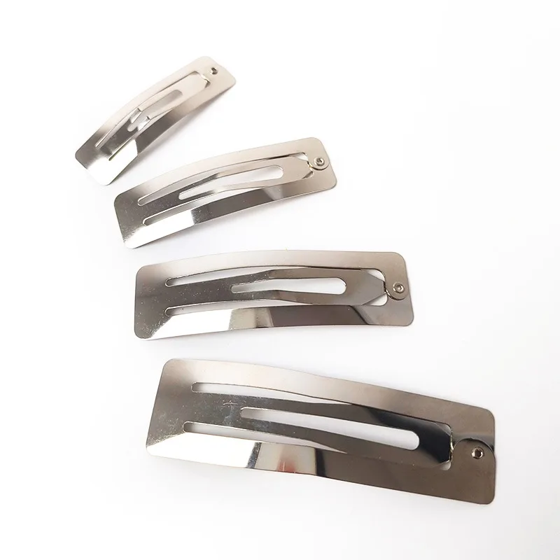 All kinds of metal hair snap clip barrette for girls