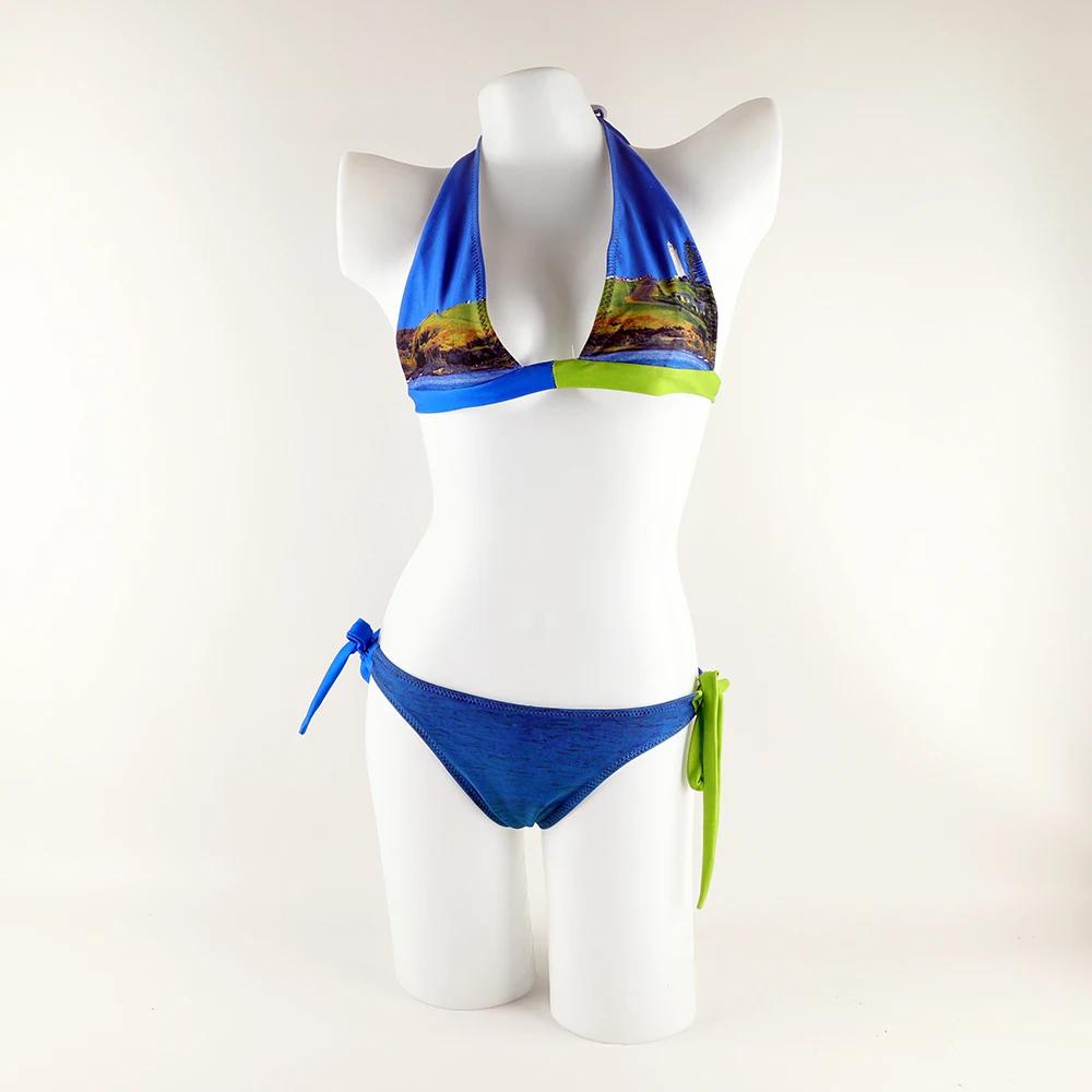 Custom Logo Printing  xxx Girl Bikini Swimwear Photos Plus Size Sexy Japanese Girl Bikini