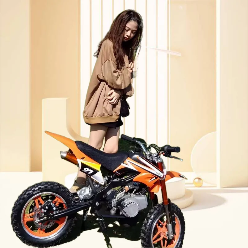 Cheap 49cc 50cc off-raod Motorcycles motoCross pocket bikes Kids Dirt mini Bike 2 stroke dirt bike 49cc 50cc for kids