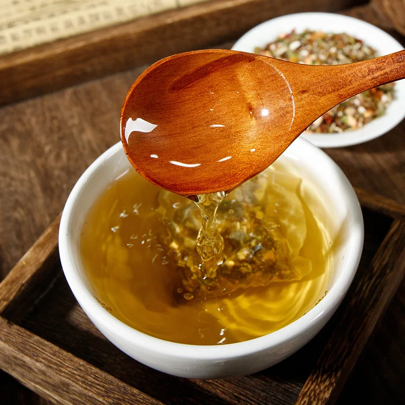 Manufacturer Direct Wholesale Traditional Chinese Herbal Flavor Tea Hemorrhoid Reducing Locust Flower Orange Peel Yam Tea