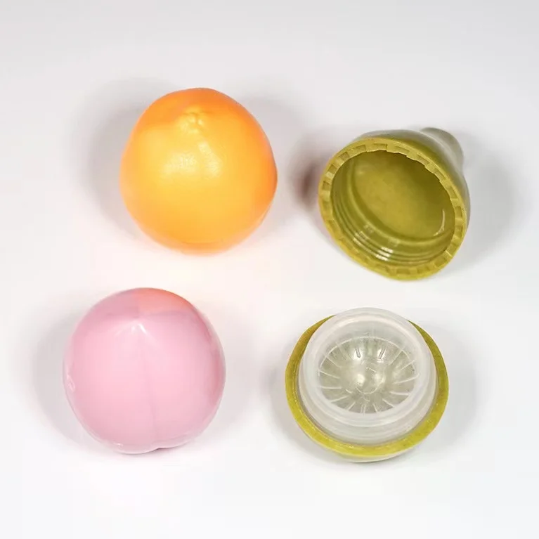 Travel Storage Fashion Colorful Custom Antique Cute Plastic Contact Lens Case Fruit Design