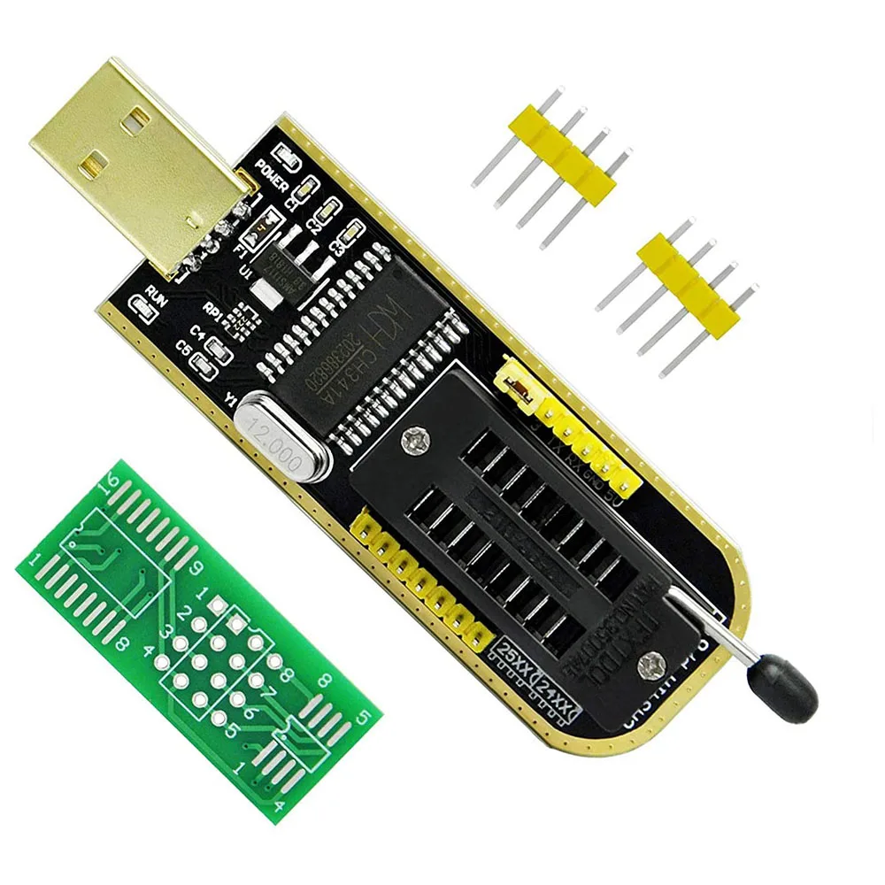 Программатор EEPROM для чтения и записи, USB-программатор для 25 серий SPI 24