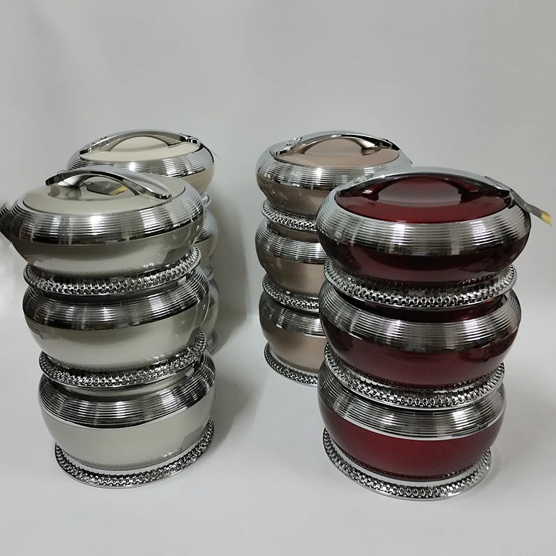 ABS Plastic Handle Food Storage Container Casserole Keep Warm Utensils With Lid