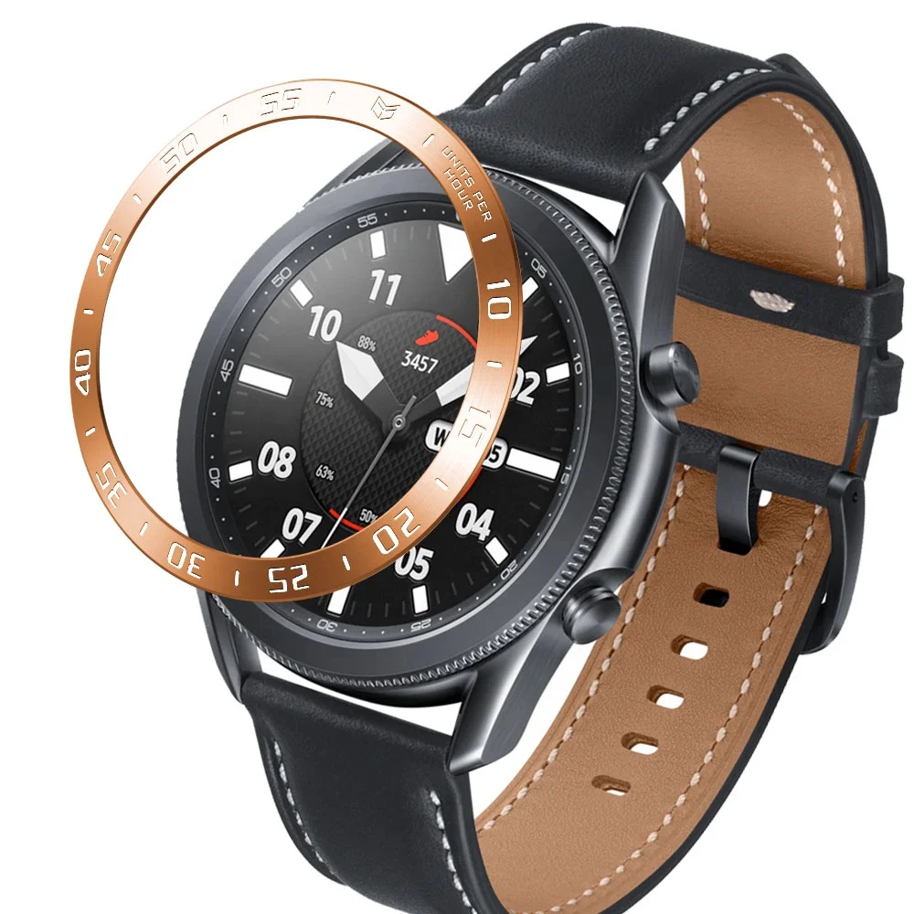 SIKAI новый тренд 45 мм Galaxy Watch 3 металлические часы Безель кольцо из нержавеющей стали вставка для