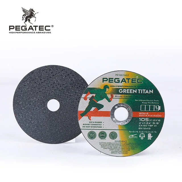 4' inch 105x1.2x16 all in1 cutting wheel metal stainless steel specially Cordless Angle Grinder Battery cutting discs factory