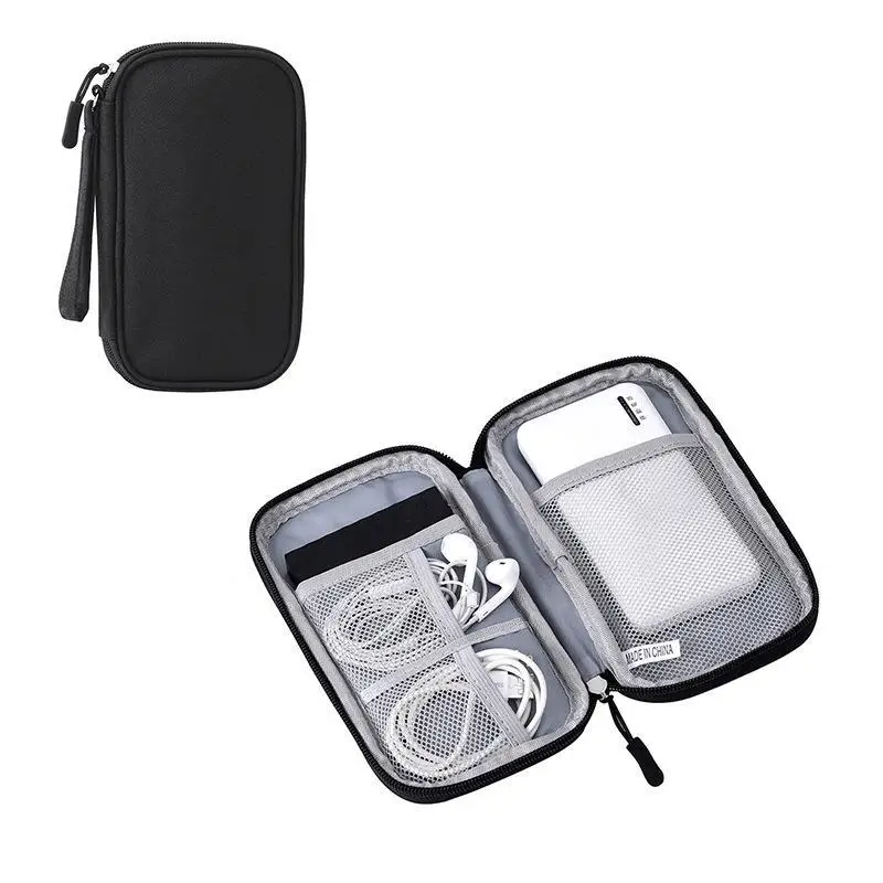 YS18 Electronic Accessories Organizer Travel Cable Bag Pouch Storage Case for Cable, Cord, Charger, Hard Drive, Earphone,