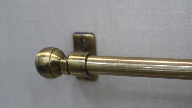 Wholesale High Quality Decorative Curtain Poles Classic Europe style mini extendable curtain rod Cafe rods