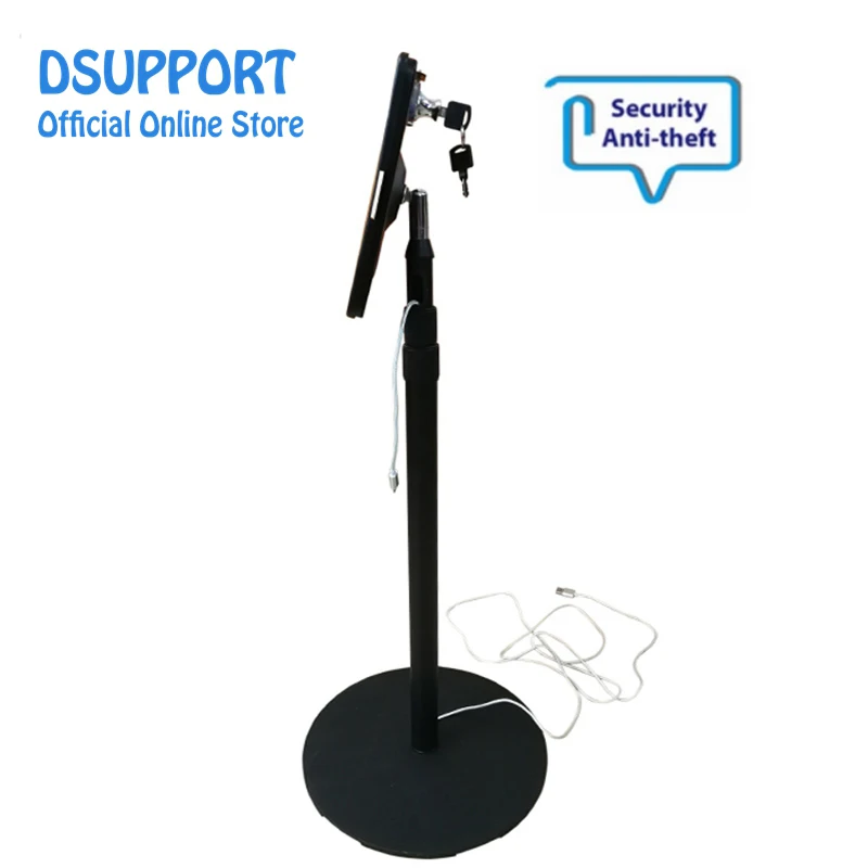 Для 10,2 дюймов iPad 7th/8th 2020 металлическая складная пол таблетки держатель обеспечены замок дисплей Подставка для планшета