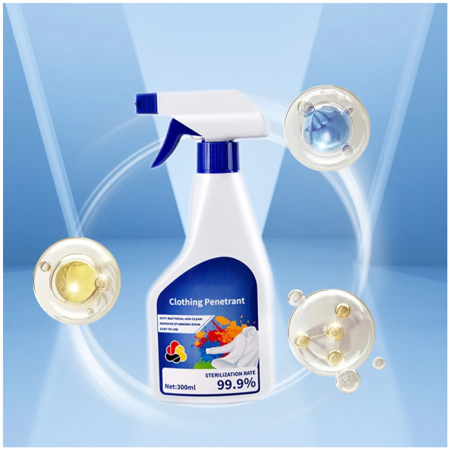 New Arrival Clothes Oil Stains Cleaning Agent Food Oil Stains Blood Stains Dirt Multi Effect Gentle Cleaning