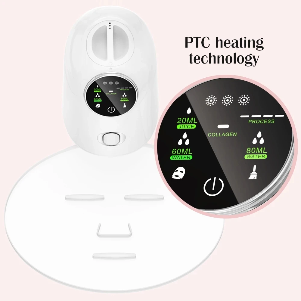 Home Use Smart DIY Face Beauty Equipment Facemask Kit Automatic Fruit Mask Machine Face Mask Maker