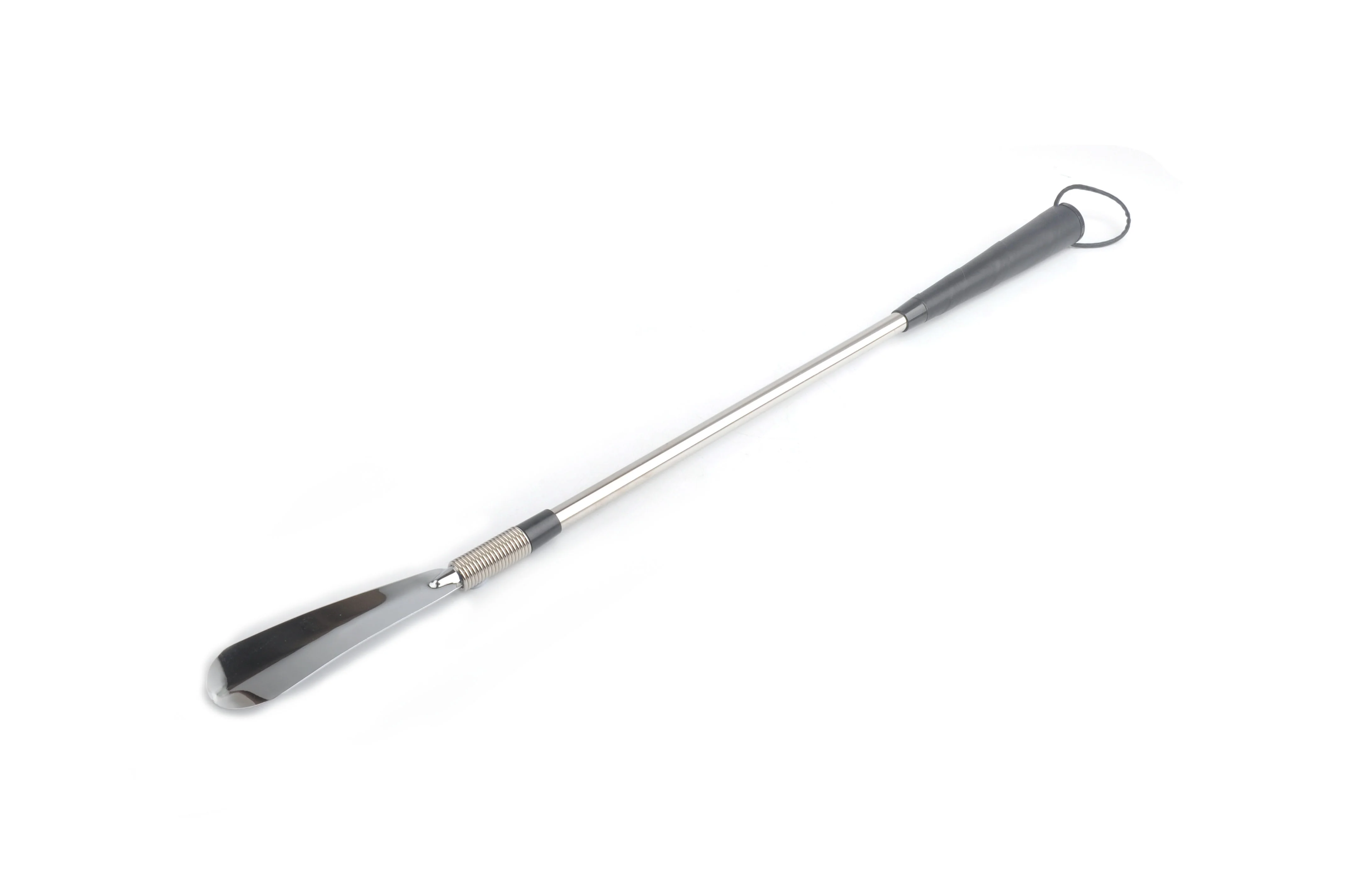 Travel Small Shoes Horn Simple Flexible Fashion Plastic shoehorn Solid Color Easy Reach Flexible Handle Aid Slip