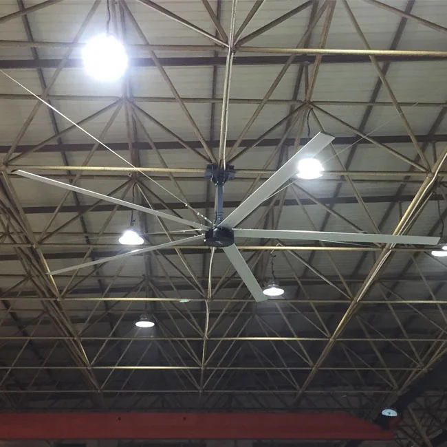 PMSM big ceiling fan 24FT 7.3M large industrial ceiling fan
