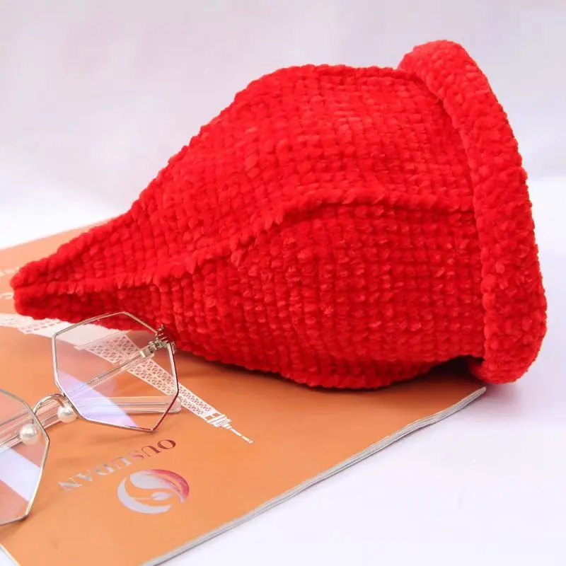 1PLY Chenille yarn hook shoe thread hook hat thread polyester  yarn