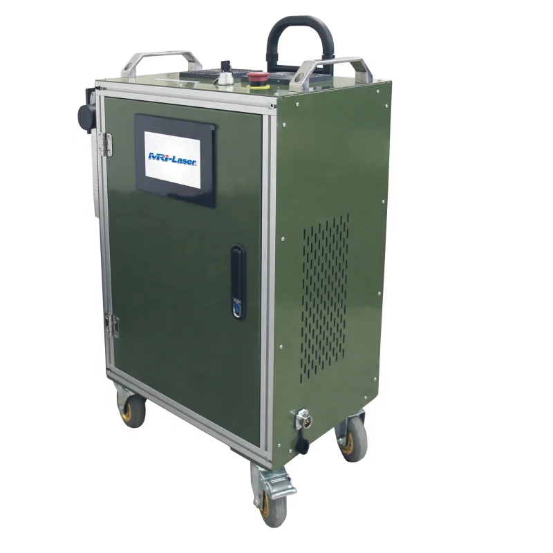 MRJ-Laser 200W pulsed fiber laser cleaning machine for rust paint wood cleaning