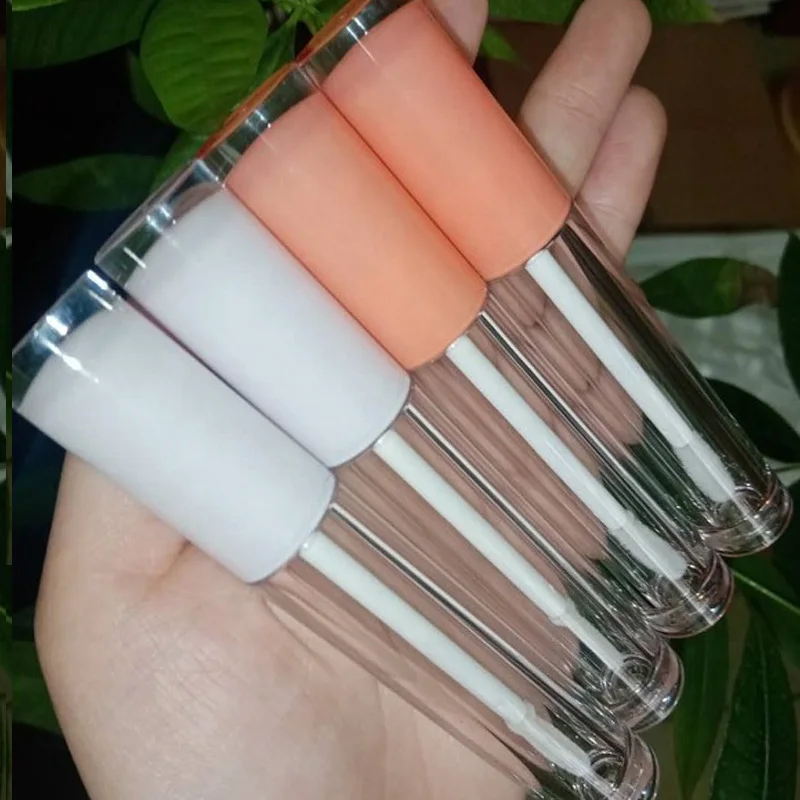 5 мл роскошный фиолетовый черный белый красный розовый верхний цилиндр блеск для губ пустая трубка настроить в наличии