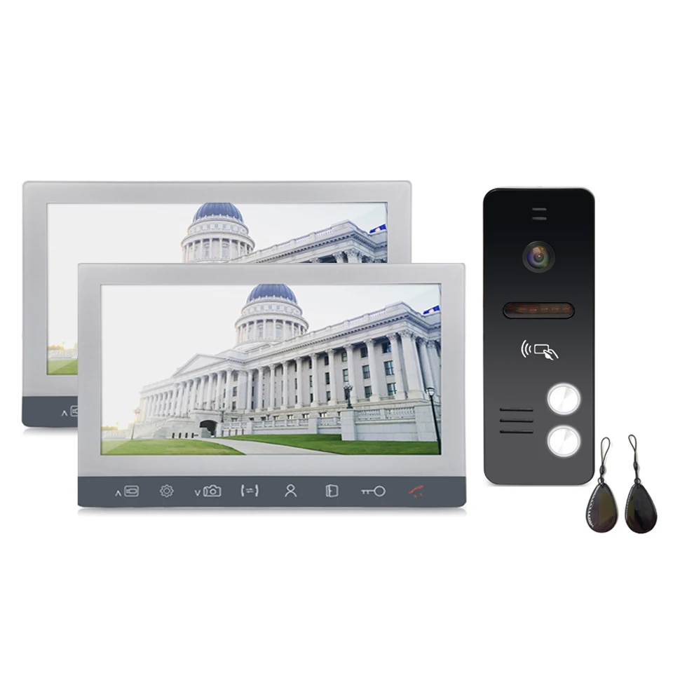 Горячая продажа morningtech 7 дюймов камера видео 4 провода умный дом дверной звонок