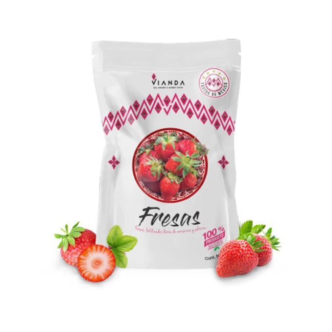 Freeze Dried Agriculture Processing Pack Wholesale Fresh Pulp Low Moq Frozen Dried Strawberry Pieces Price