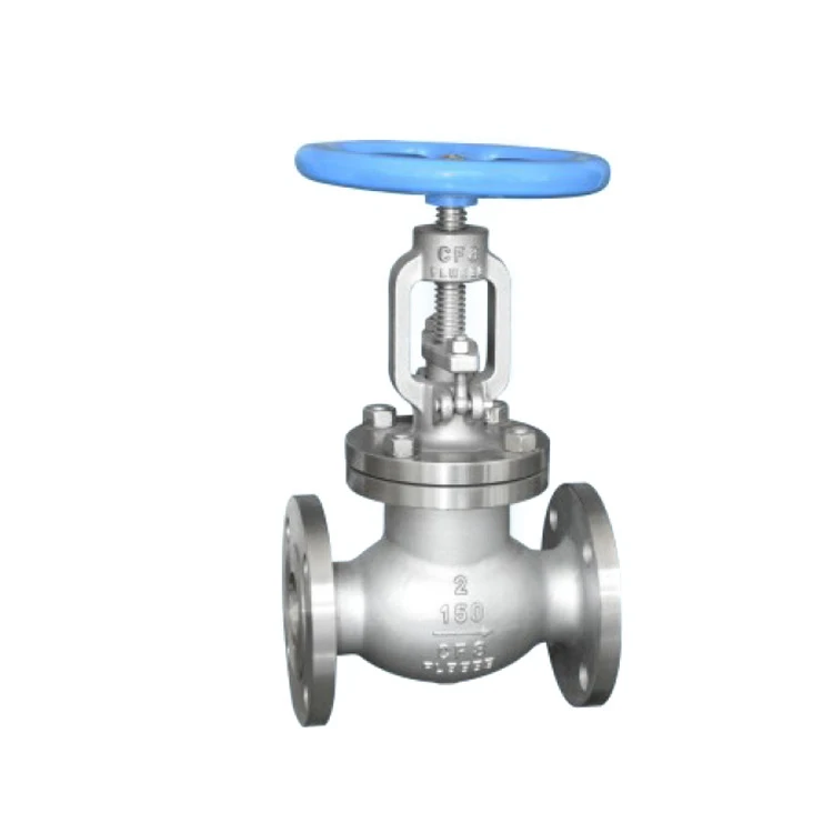 flange ansi hand wheel cryogenic stainless steel globe valve