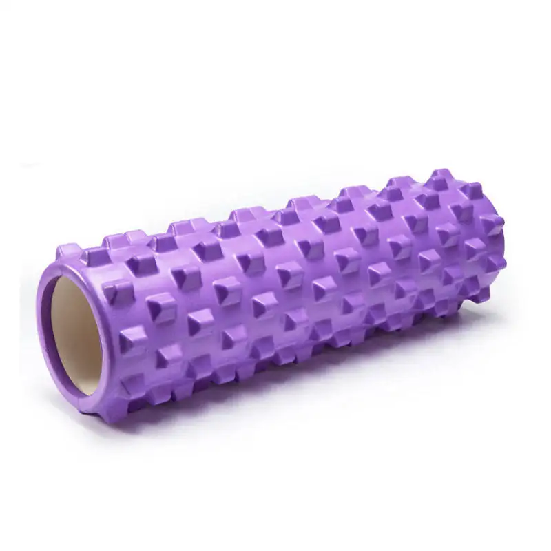 Dropshipping Custom Personalised Rodillo De Espuma Gym Cork Fitness Massage Yoga Wheel Roller Column Eva Paint Foam Roller