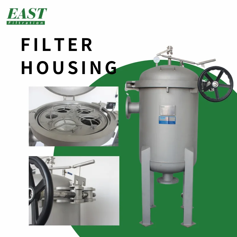 HBMF Petrochemical Multiple Filter Bags Filter Housing Suitable for industrial filtration