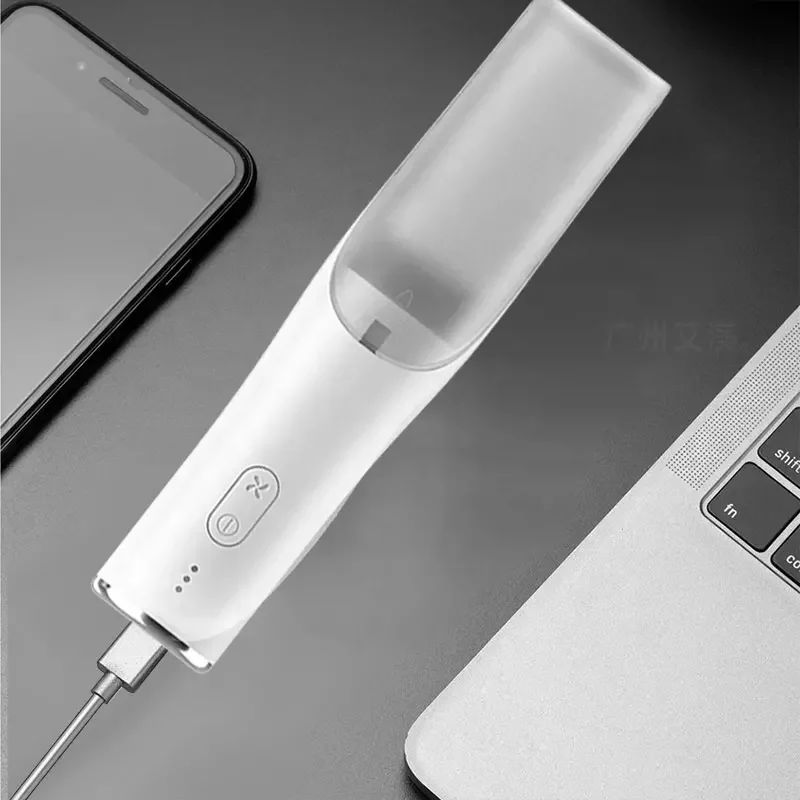 Waterproof ceramic blade hair shaver type c USB charging vacuum hair clipper trimmer machine electric baby hair trimmer