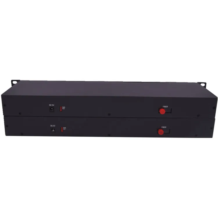 PCM 16CH Telephone and Ethernet transmitter To Fiber optic media Converter Extender 20km