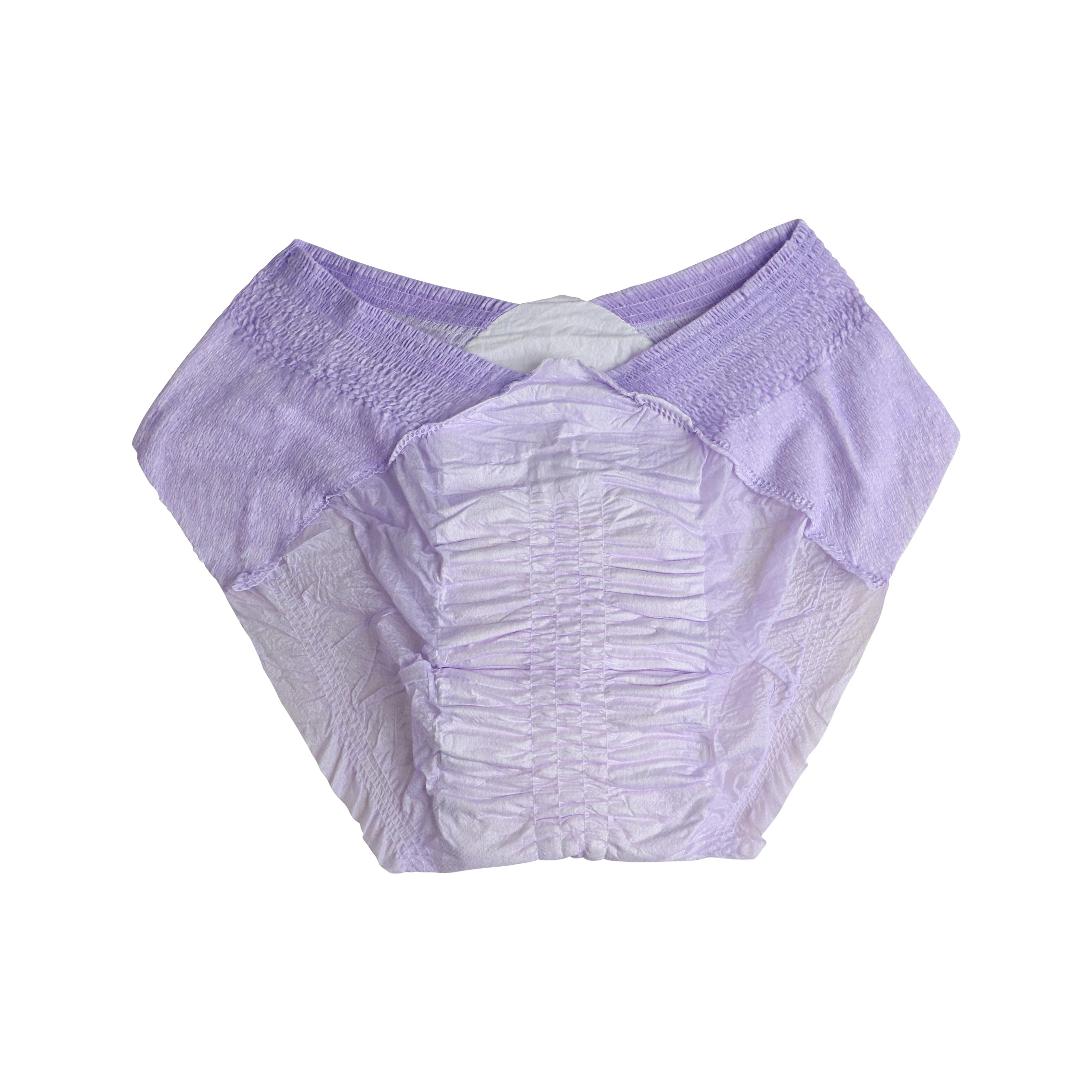 Unique bikini design Excellent absorption period pants disposable female cotton disposable menstrual pants