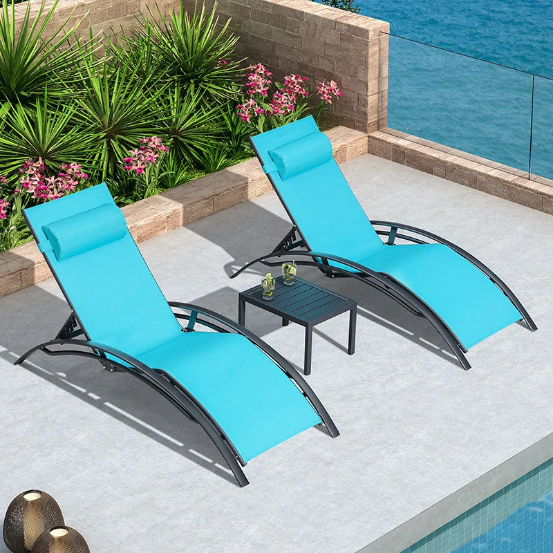 Outdoor Furniture Swimming Pool Chair Sun Loungers Leisure Beach Chair