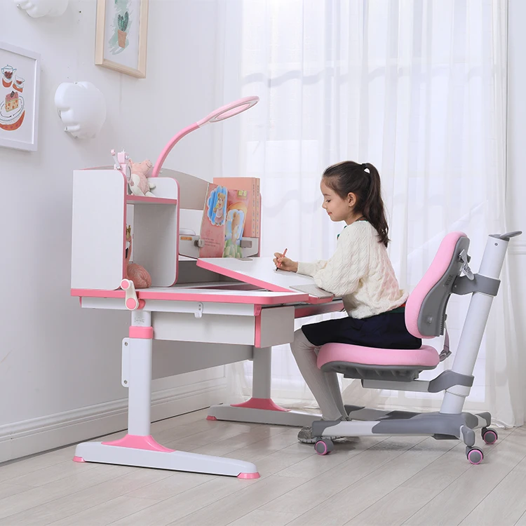 
Custom Height Adjustable Study Table For Students With Storage Children Study Writing Table Adjustable Study Desk 