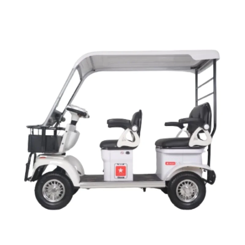 Manufacturers direct sales of electric four-wheeler passenger-scooter electric car double row 650w motor