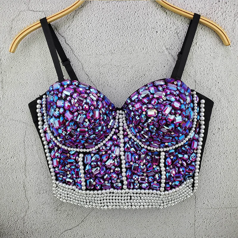 Летний новый модный однотонный комплект с бюстгальтером без бретелек корейский маленький жилет поясом