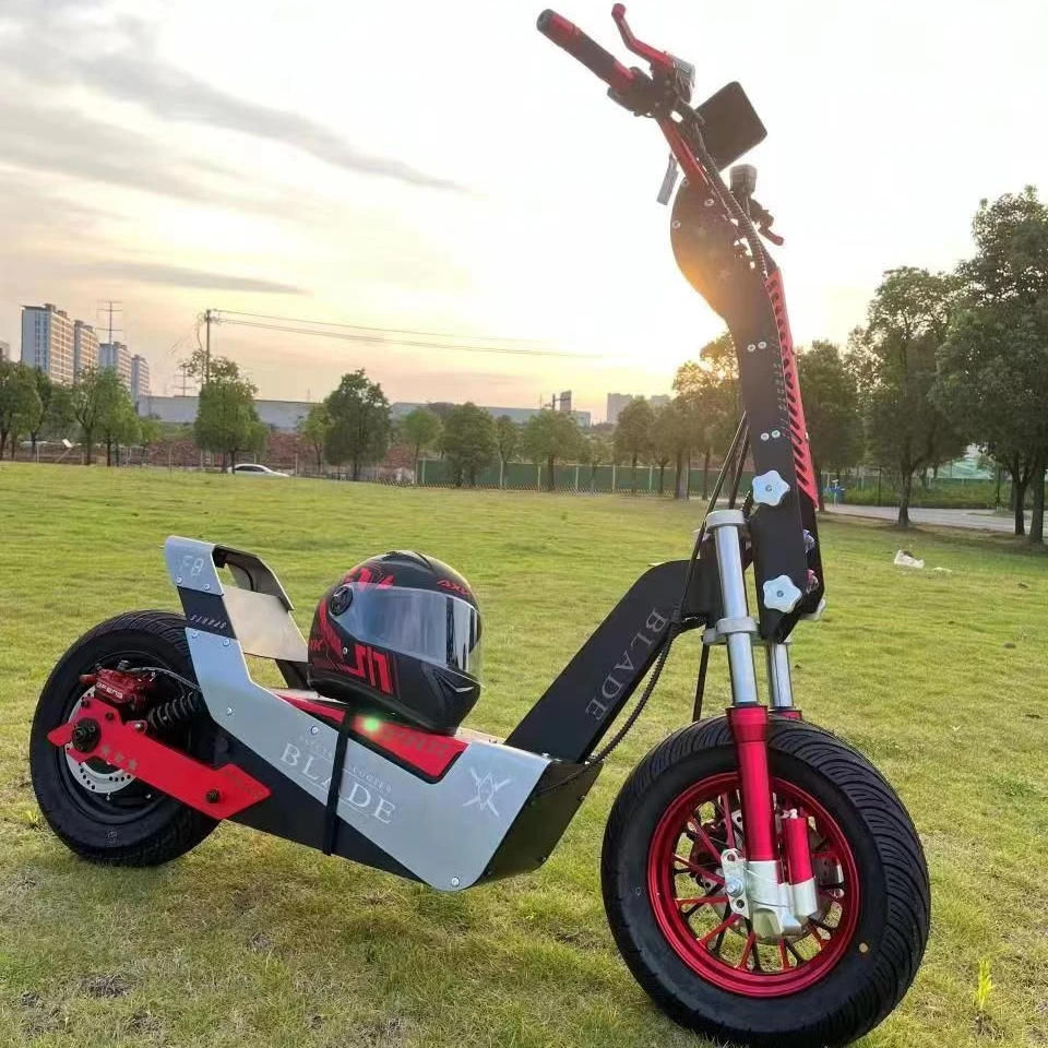 New Style Hydraulic Brake System Fast Speed E Scooter QS Racing Motor 4000w 15000w 72v Electric for Adults