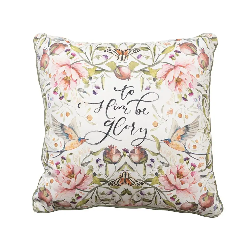 100% cotton digital printed  custom cushion pillow cushion cover