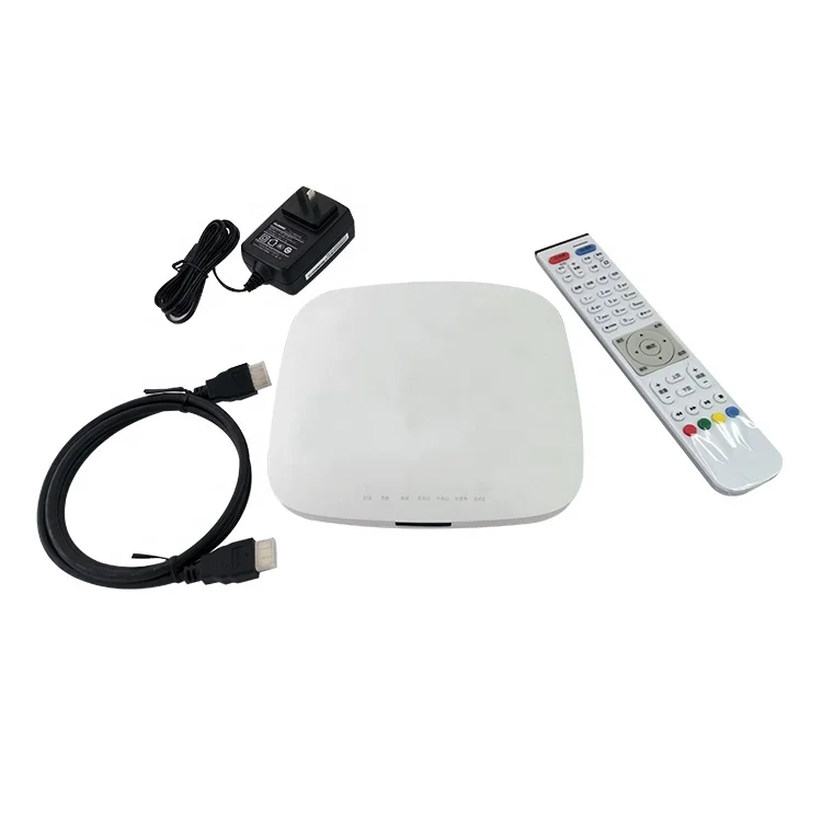 Сетевое триплейное решение FTTH IPTV, все в одном, телефонная приставка wifi GPON Android IPTV ONU