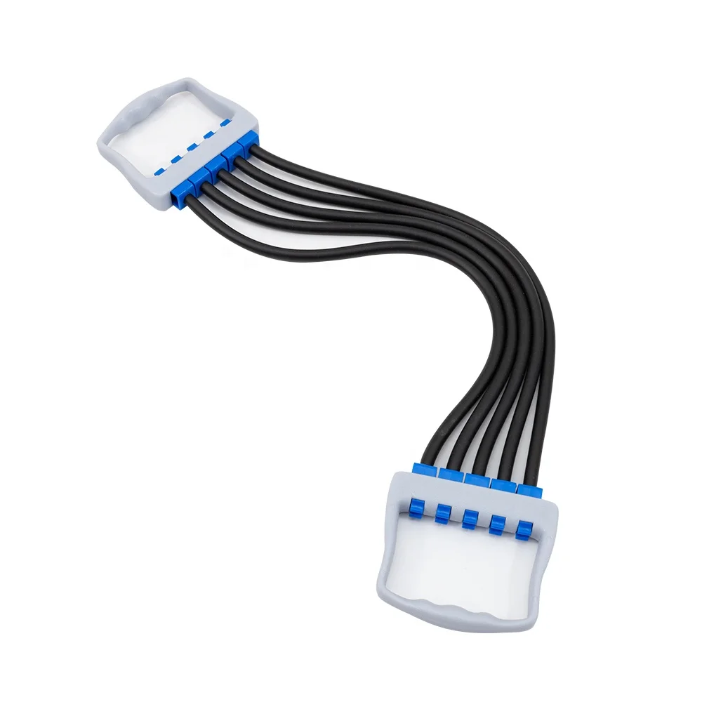 Регулируемый 5 канатов для увеличения груди домашний тренажер для тренировки мышц грудной клетки