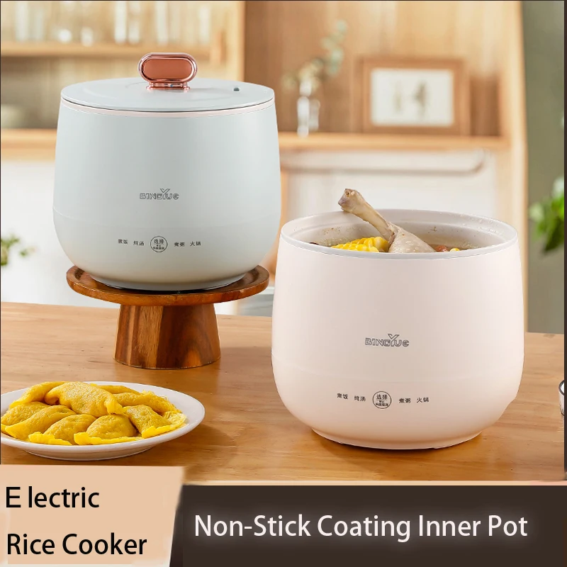 Multipurpose 110V 220V Rice Cooker 1.8L Electric Rice Cooker Non-Stick Inner Home Electric Mini Rice Cooker