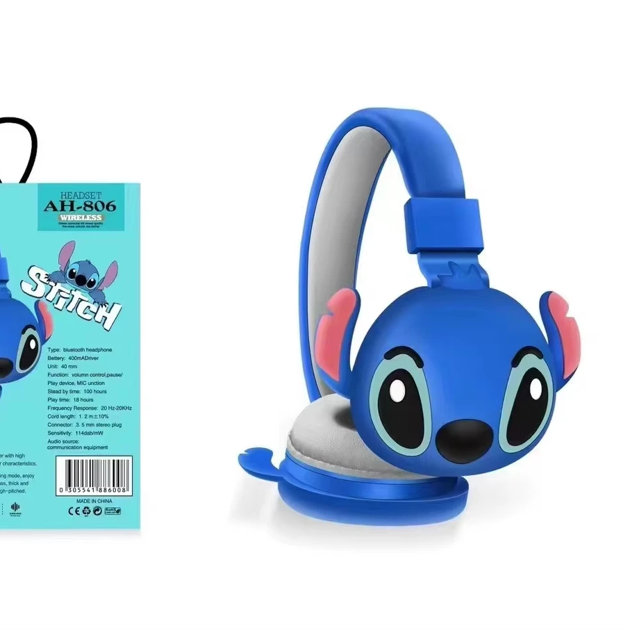 Wholesaler Cartoon Student Kids Wireless Gaming Headphones Kawaii Kuromi Hello Kt Sanrioed Headset Bluetooth Headphone