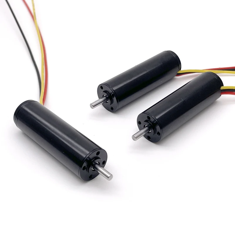 New Design 12V 24V 16mm High-Speed Bldc Slotless Brushless Dc Motor with Hall Sensors Permanent Magnet Construction