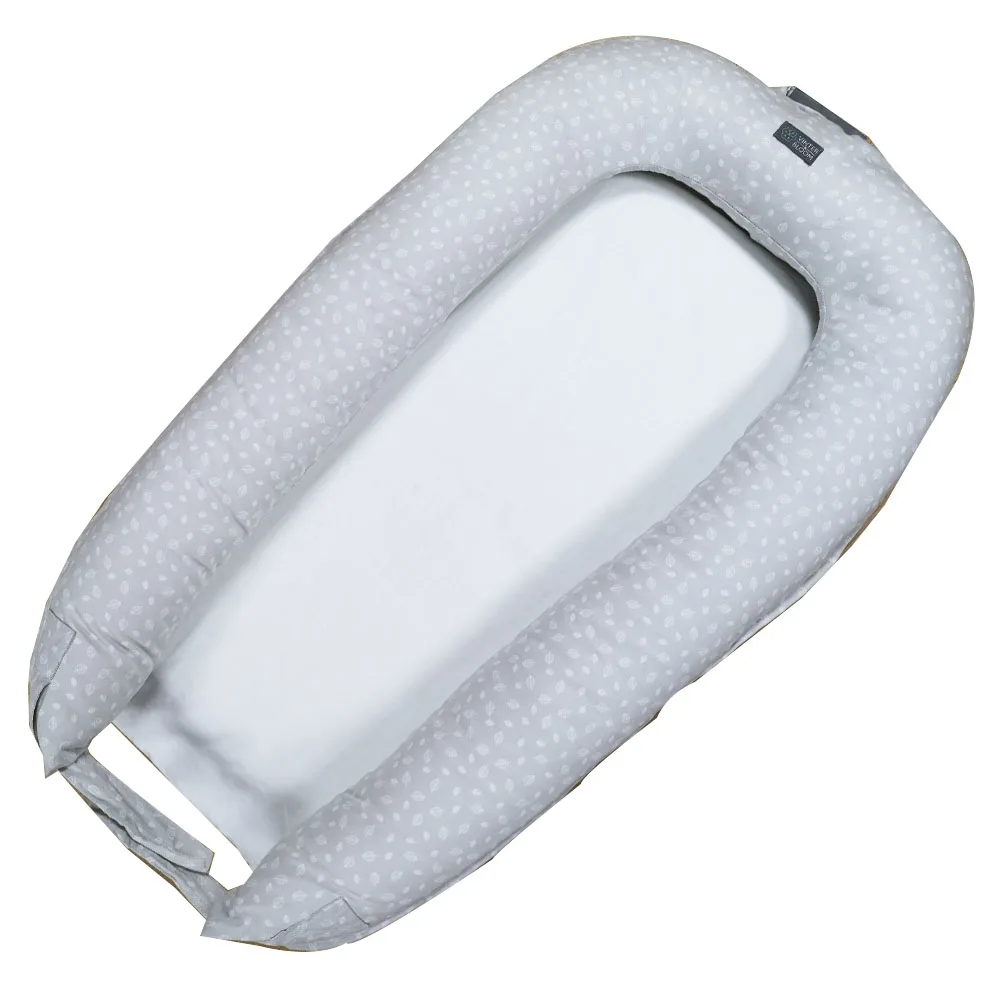 Portable Newborn Co Sleeper Infant Bassinet Mattress Soft Breathable Cotton Baby Lounger Nest