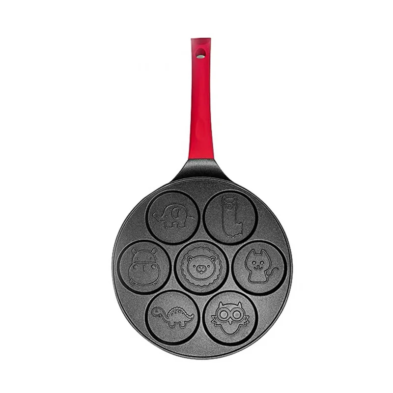 
 Детская сковорода для завтрака с семью отверстиями многофункциональная сковорода антипригарная сковорода  