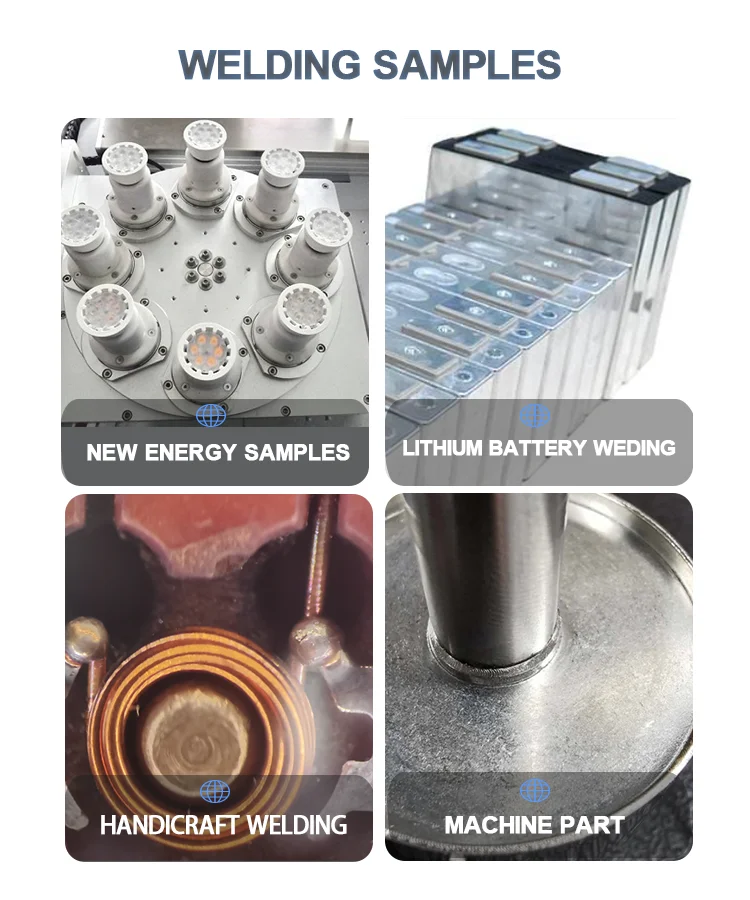 New Energy Moped Battery Continuous Laser Welding Equipment 3000W Automatic Laser Welding Machine