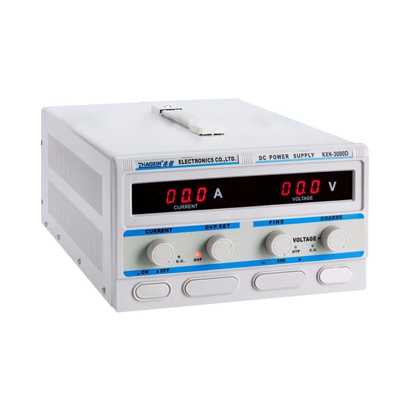 KXN-3080D 30 В 80A 2400 Вт Лабораторный тест Источник питания Точность Регулируемый цифровой импульсный источник
