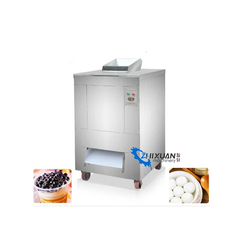 Full automatic commercial taro ball sago tapioca pearls molding cutting forming machine
