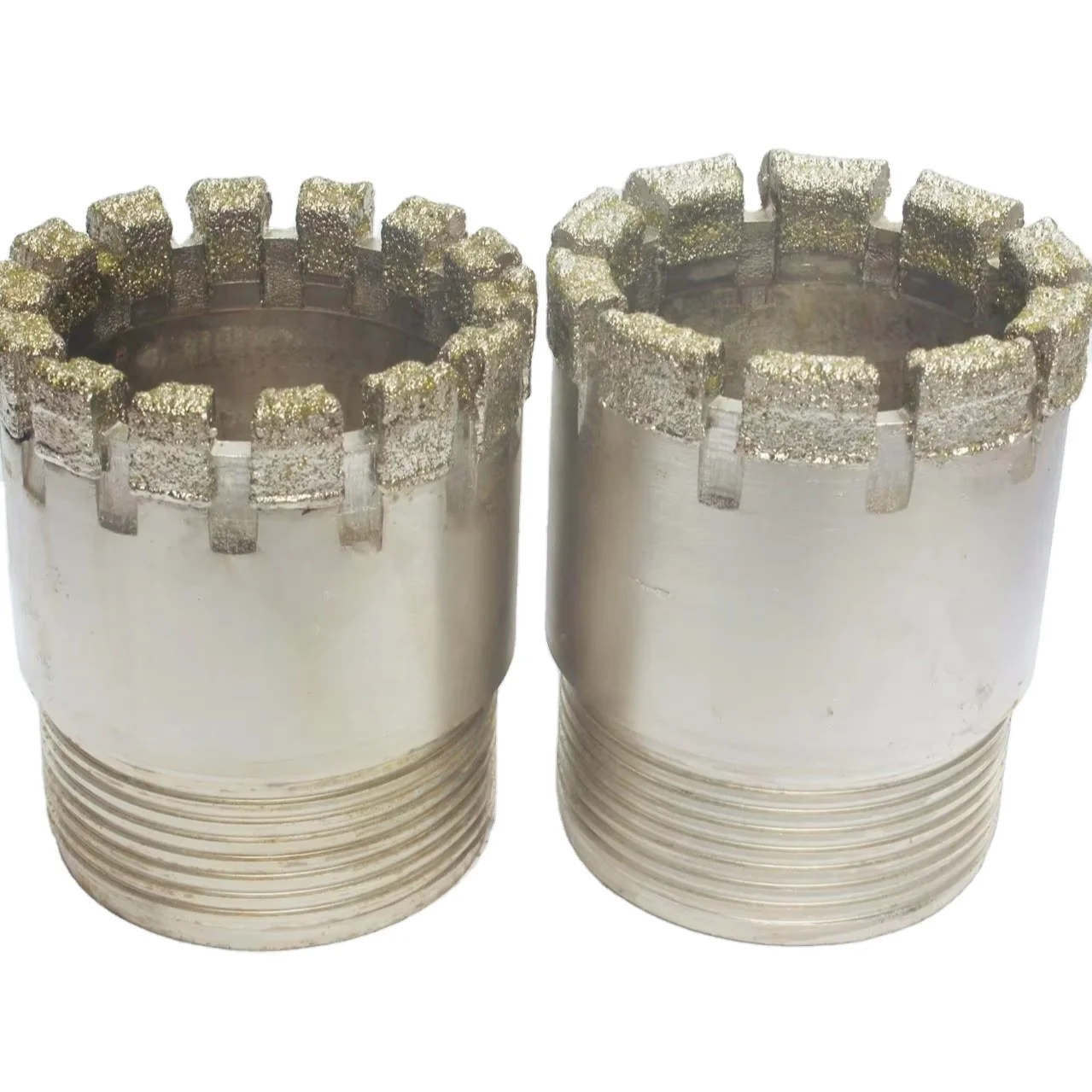 91mm Single tube Electroplated Diamond Core drill Bit For Hard Rock Drilling