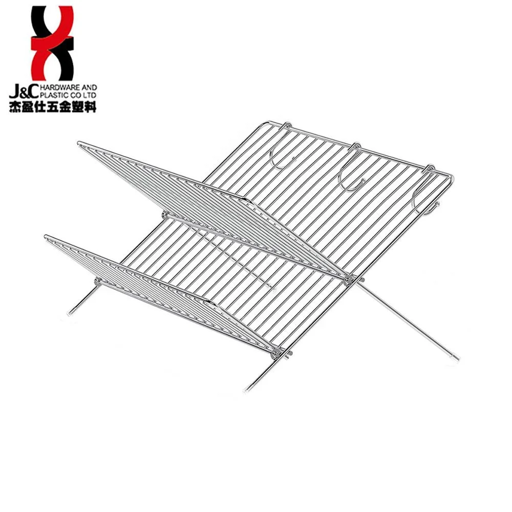 metal kitchen stainless steel dish drainer holder storage holder rack drying plate rack