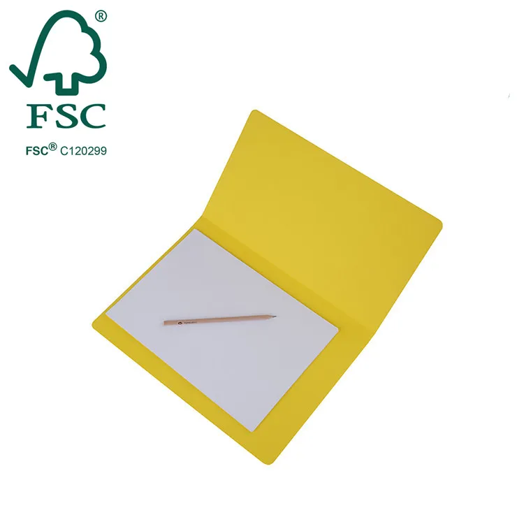 Экологичная офисная Канцелярия FSC бумажная папка для файлов долговечная с твердым покрытием на