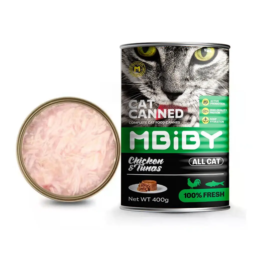 Кошачий влажный корм консервированный различный вкус 85 г для кошек Логотип Этикетка корма