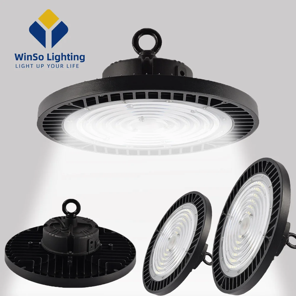 Промышленные Светодиодные светильники высокого 4000k 5000k 6000k 100W 150W 200W Watt